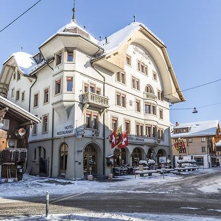 Hotel Landhaus Saanen Bagian luar foto