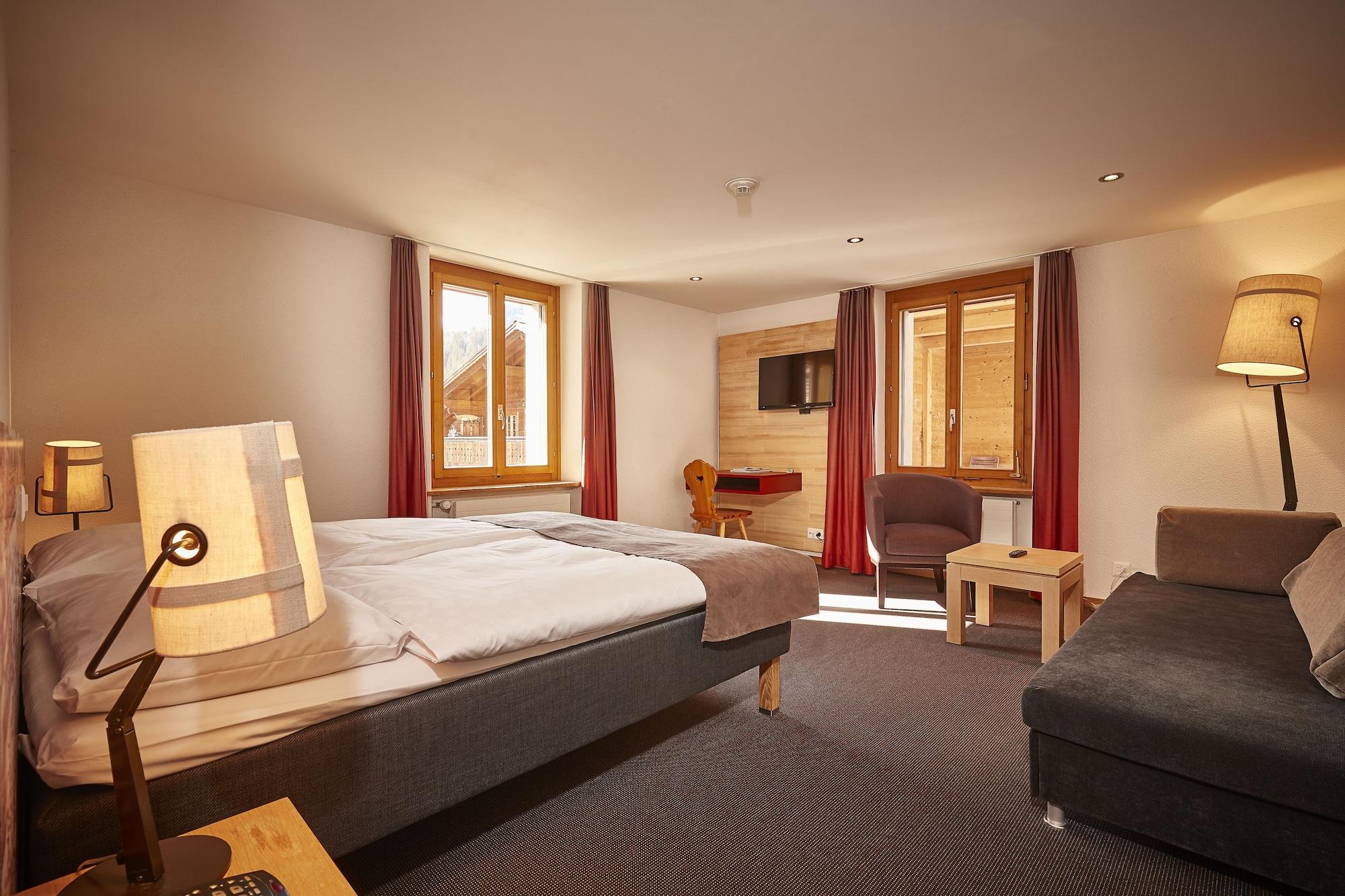 Hotel Landhaus Saanen Bagian luar foto